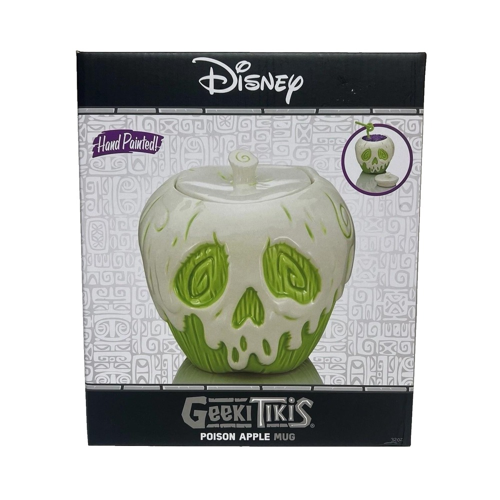 Geeki Tikis Disney Snow White‎ Poison Apple 32oz Mug Skull Halloween